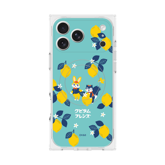 Premium Square Case with MagSafe［ Kuppyramu Friends - Lemon ］
