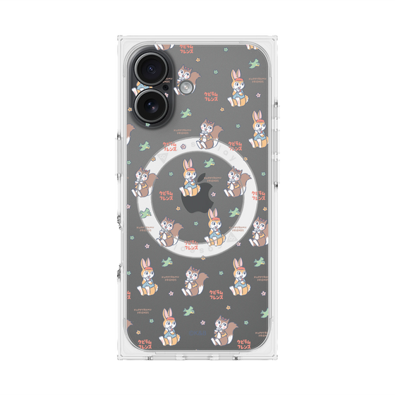 Premium Square Case with MagSafe［ Kuppyramu Friends - Face ］