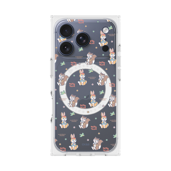 Premium Square Case with MagSafe［ Kuppyramu Friends - Face ］