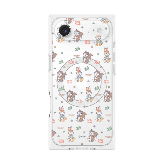 Premium Square Case with MagSafe［ Kuppyramu Friends - Face ］