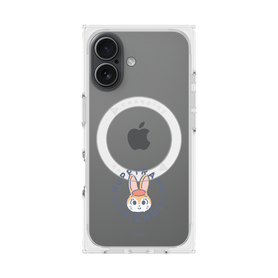 Premium Square Case with MagSafe［ Kuppyramu Friends - Logo - Kuppy ］