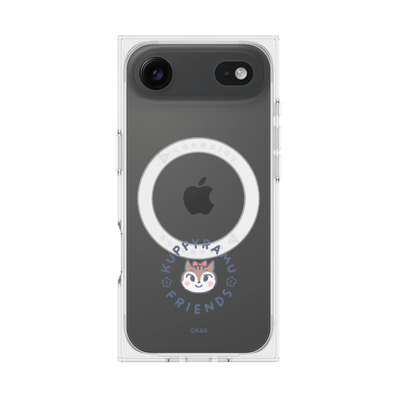 Premium Square Case with MagSafe［ Kuppyramu Friends - Logo - Ram ］
