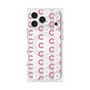 Premium Square Case with MagSafe［ Original - CASEPLAY Initial All-over Pattern - Pink ］