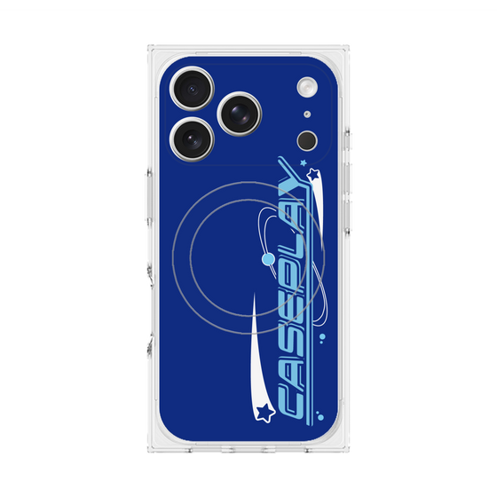 Premium Square Case with MagSafe［ Original - Y2K Arrange - Blue ］