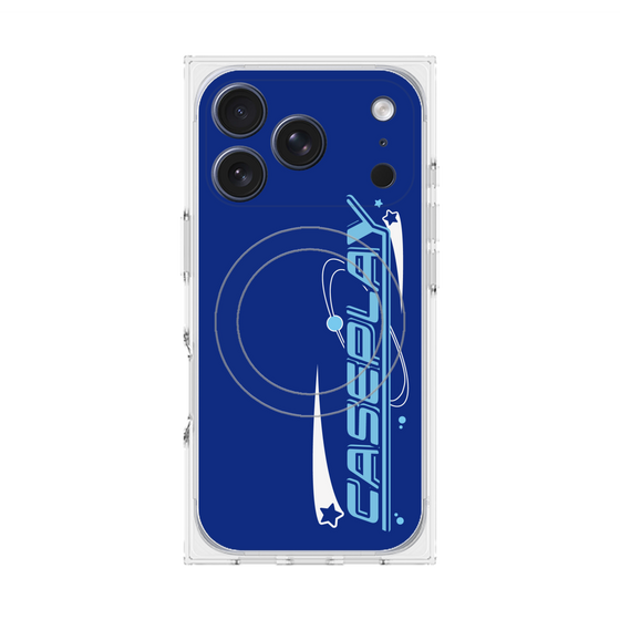 Premium Square Case with MagSafe［ Original - Y2K Arrange - Blue ］