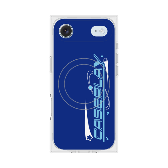 Premium Square Case with MagSafe［ Original - Y2K Arrange - Blue ］