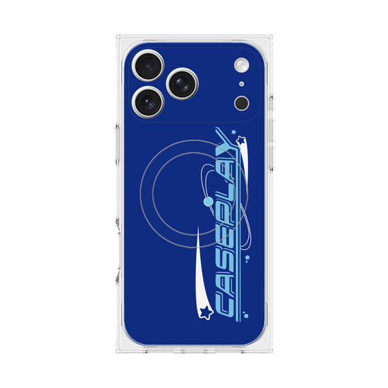 Premium Square Case with MagSafe［ Original - Y2K Arrange - Blue ］