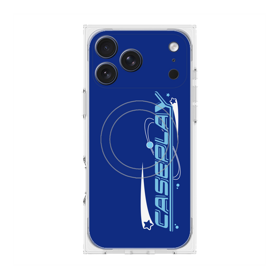 Premium Square Case with MagSafe［ Original - Y2K Arrange - Blue ］