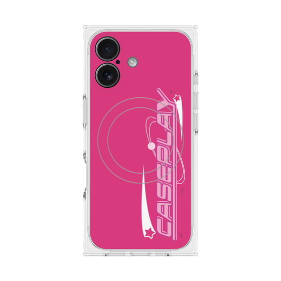 Premium Square Case with MagSafe［ Original - Y2K Arrange - Pink ］