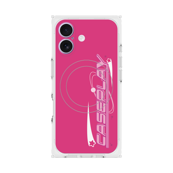 Premium Square Case with MagSafe［ Original - Y2K Arrange - Pink ］