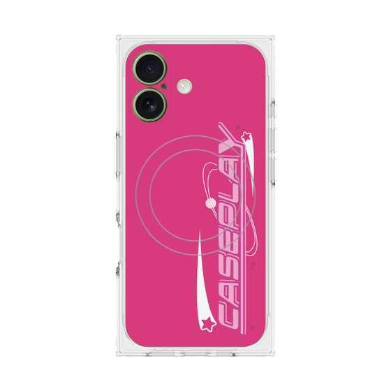 Premium Square Case with MagSafe［ Original - Y2K Arrange - Pink ］