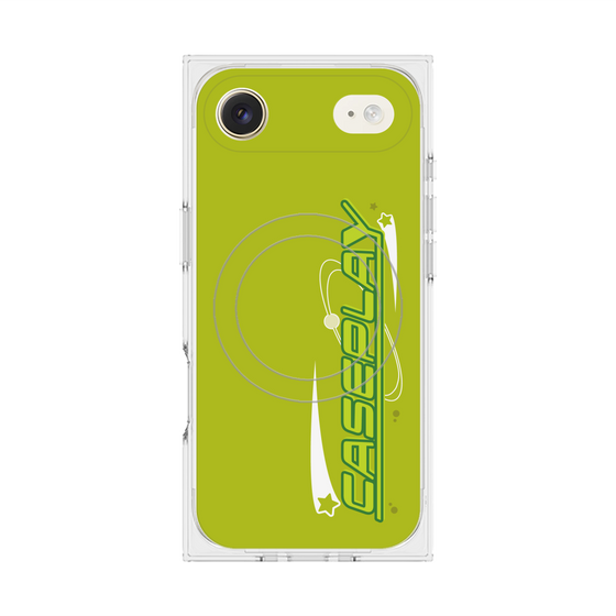 Premium Square Case with MagSafe［ Original - Y2K Arrange - Green ］