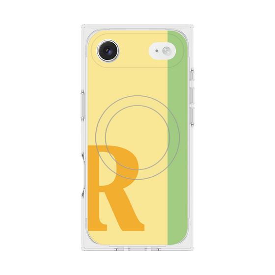 Premium Square Case with MagSafe［ Original - initial color line - R yellow ］