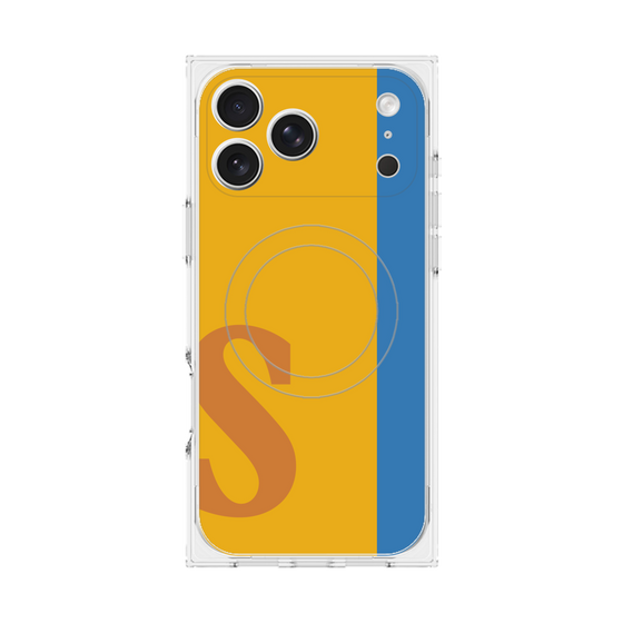 Premium Square Case with MagSafe［ Original - initial color line - S orange ］