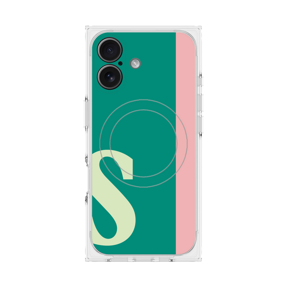 Premium Square Case with MagSafe［ Original - initial color line - S green ］