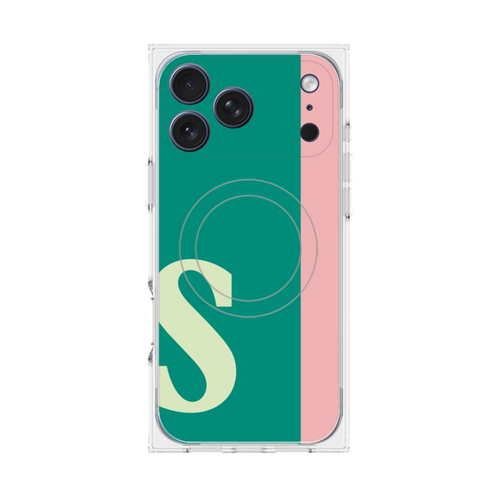 Premium Square Case with MagSafe［ Original - initial color line - S green ］