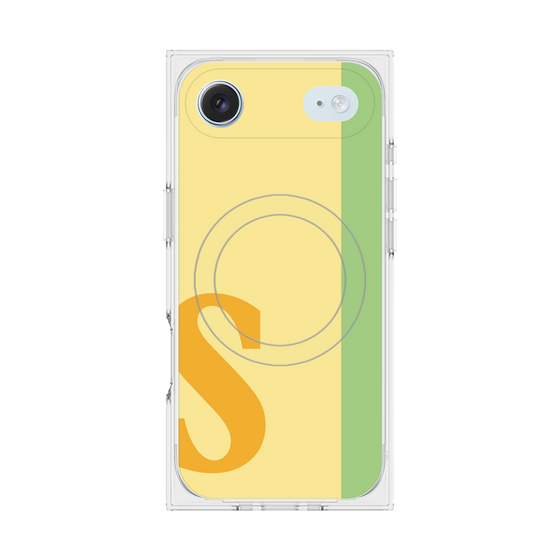 Premium Square Case with MagSafe［ Original - initial color line - S yellow ］