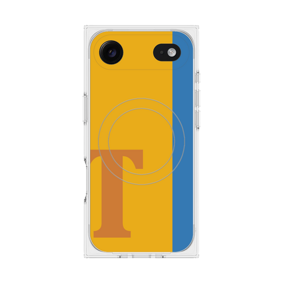 Premium Square Case with MagSafe［ Original - initial color line - T orange ］