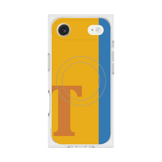 Premium Square Case with MagSafe［ Original - initial color line - T orange ］