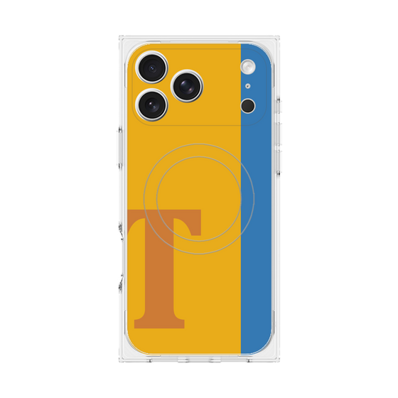 Premium Square Case with MagSafe［ Original - initial color line - T orange ］