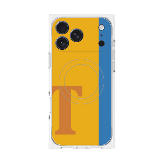 Premium Square Case with MagSafe［ Original - initial color line - T orange ］