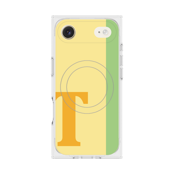 Premium Square Case with MagSafe［ Original - initial color line - T yellow ］