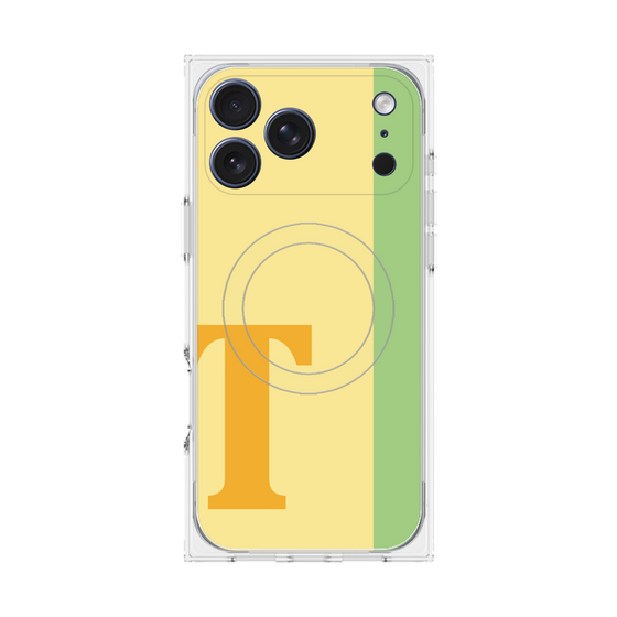 Premium Square Case with MagSafe［ Original - initial color line - T yellow ］