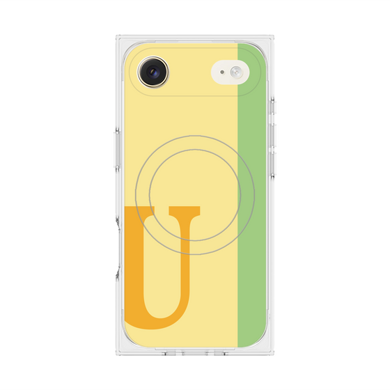 Premium Square Case with MagSafe［ Original - initial color line - U yellow ］