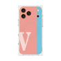 Premium Square Case with MagSafe［ Original - initial color line - V pink ］