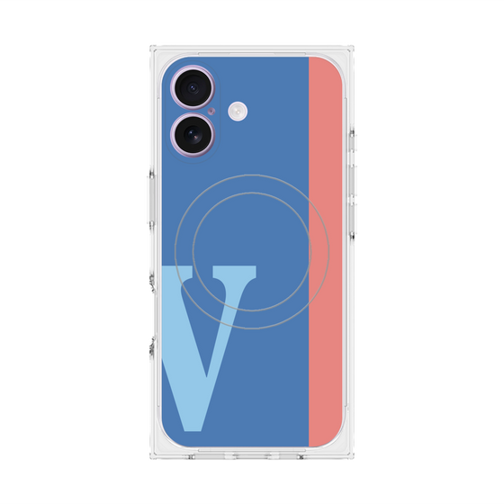 Premium Square Case with MagSafe［ Original - initial color line - V blue ］