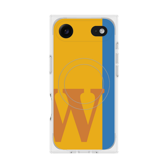 Premium Square Case with MagSafe［ Original - initial color line - W orange ］