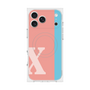 Premium Square Case with MagSafe［ Original - initial color line - X pink ］