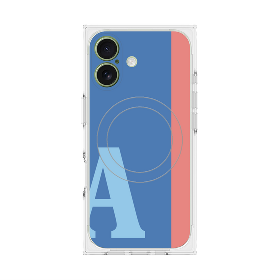 Premium Square Case with MagSafe［ Original - initial color line - A blue ］