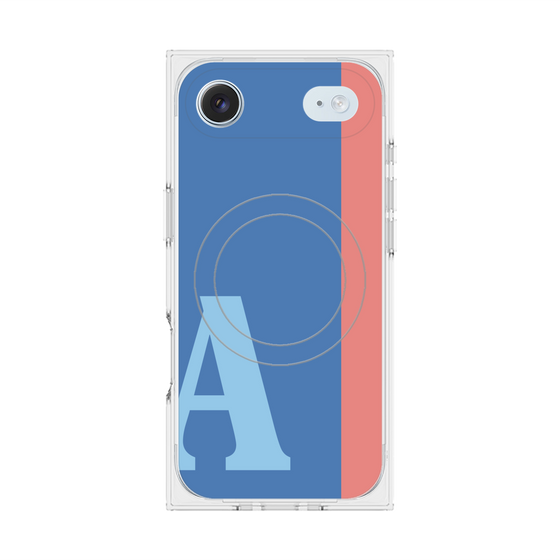 Premium Square Case with MagSafe［ Original - initial color line - A blue ］