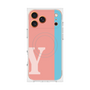 Premium Square Case with MagSafe［ Original - initial color line - Y pink ］