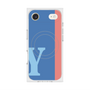 Premium Square Case with MagSafe［ Original - initial color line - Y blue ］