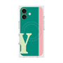 Premium Square Case with MagSafe［ Original - initial color line - Y green ］