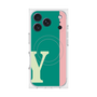 Premium Square Case with MagSafe［ Original - initial color line - Y green ］