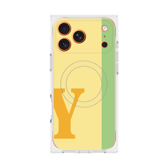 Premium Square Case with MagSafe［ Original - initial color line - Y yellow ］