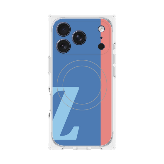 Premium Square Case with MagSafe［ Original - initial color line - Z blue ］