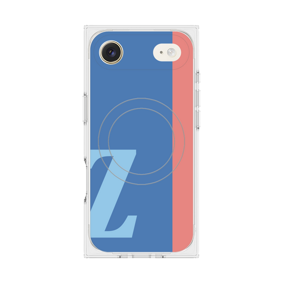 Premium Square Case with MagSafe［ Original - initial color line - Z blue ］