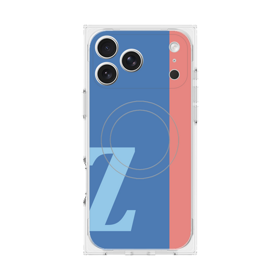 Premium Square Case with MagSafe［ Original - initial color line - Z blue ］