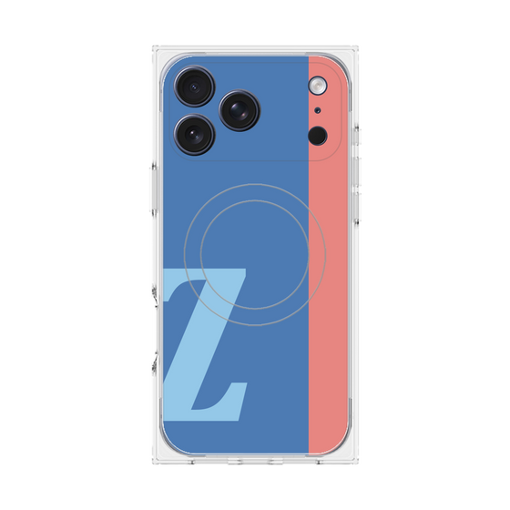 Premium Square Case with MagSafe［ Original - initial color line - Z blue ］