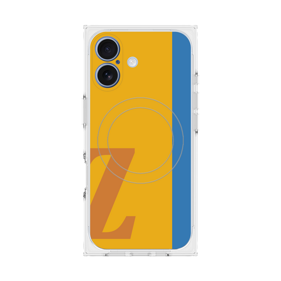 Premium Square Case with MagSafe［ Original - initial color line - Z orange ］