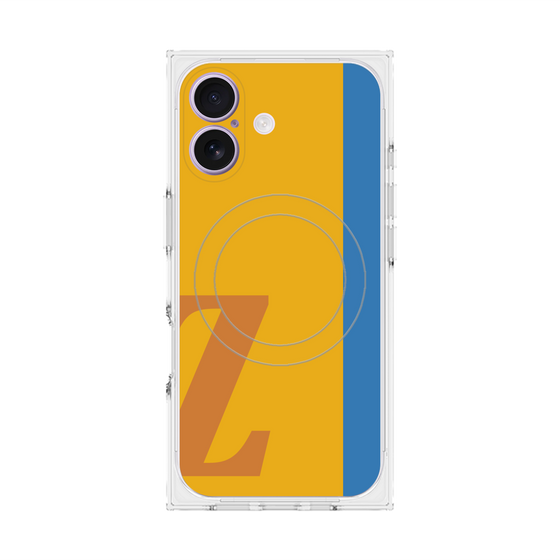 Premium Square Case with MagSafe［ Original - initial color line - Z orange ］