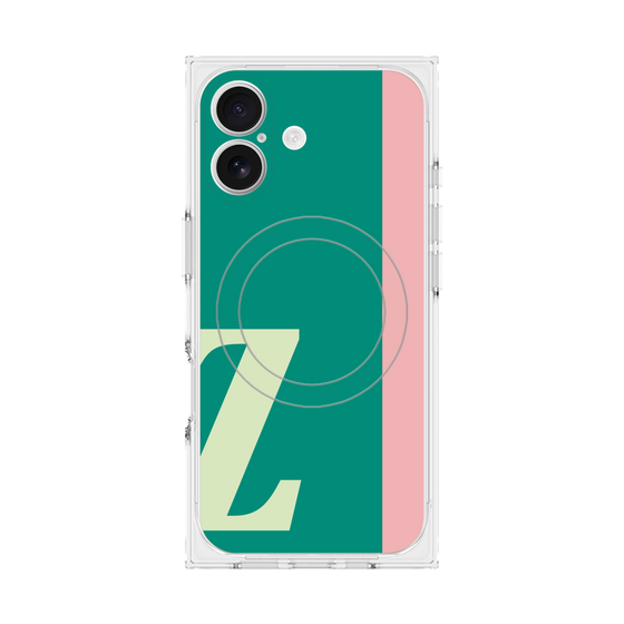 Premium Square Case with MagSafe［ Original - initial color line - Z green ］