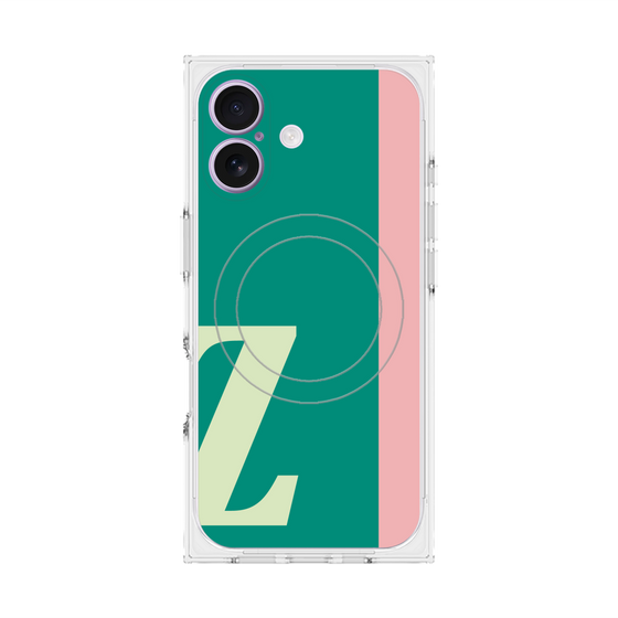 Premium Square Case with MagSafe［ Original - initial color line - Z green ］