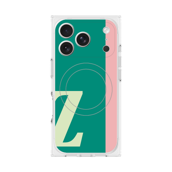 Premium Square Case with MagSafe［ Original - initial color line - Z green ］