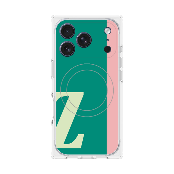 Premium Square Case with MagSafe［ Original - initial color line - Z green ］