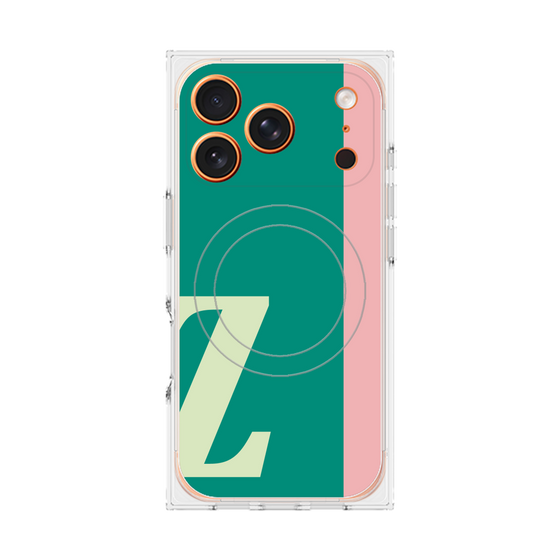 Premium Square Case with MagSafe［ Original - initial color line - Z green ］